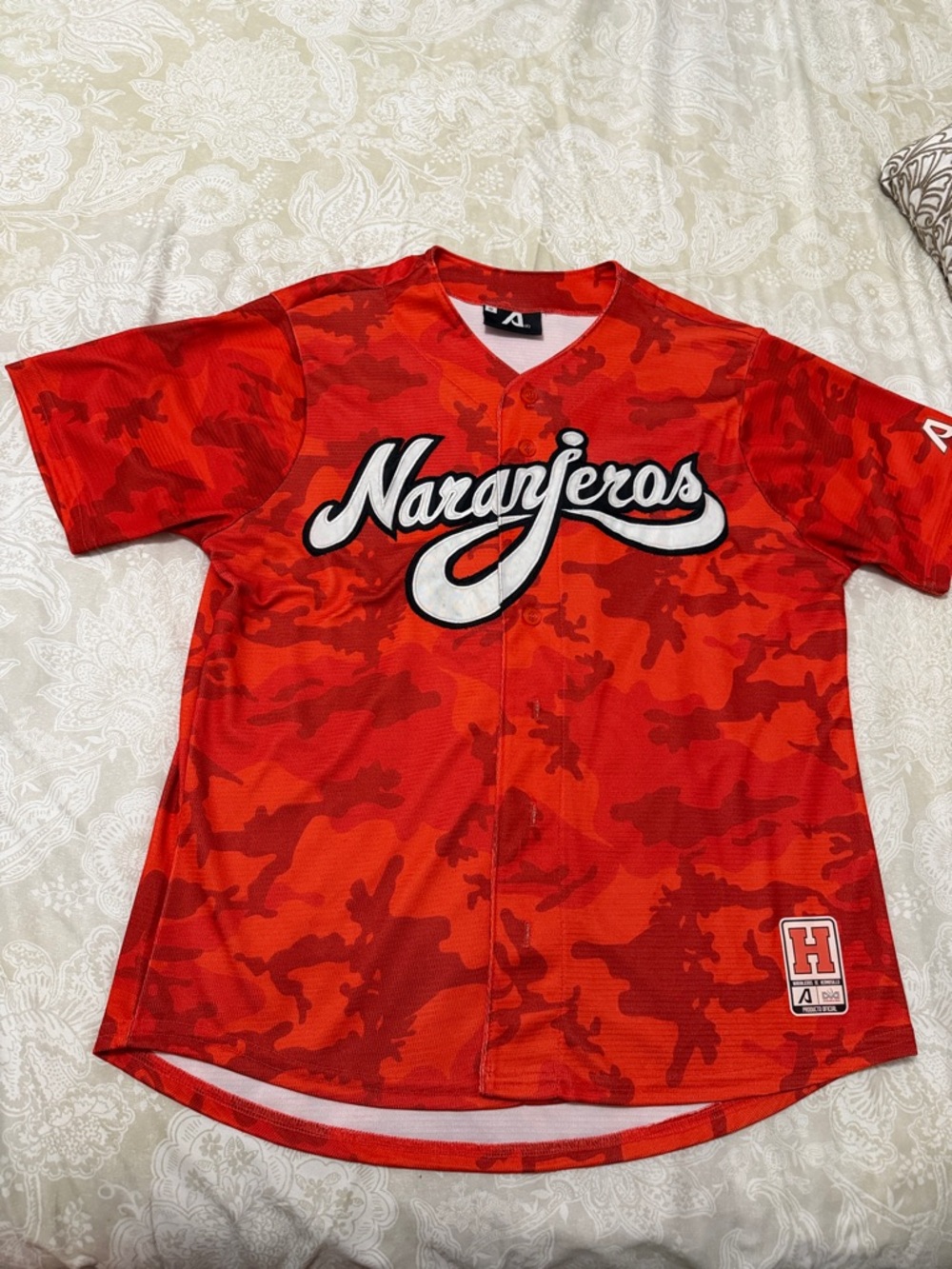Naranjeros De Hermosillo Baseball Jersey